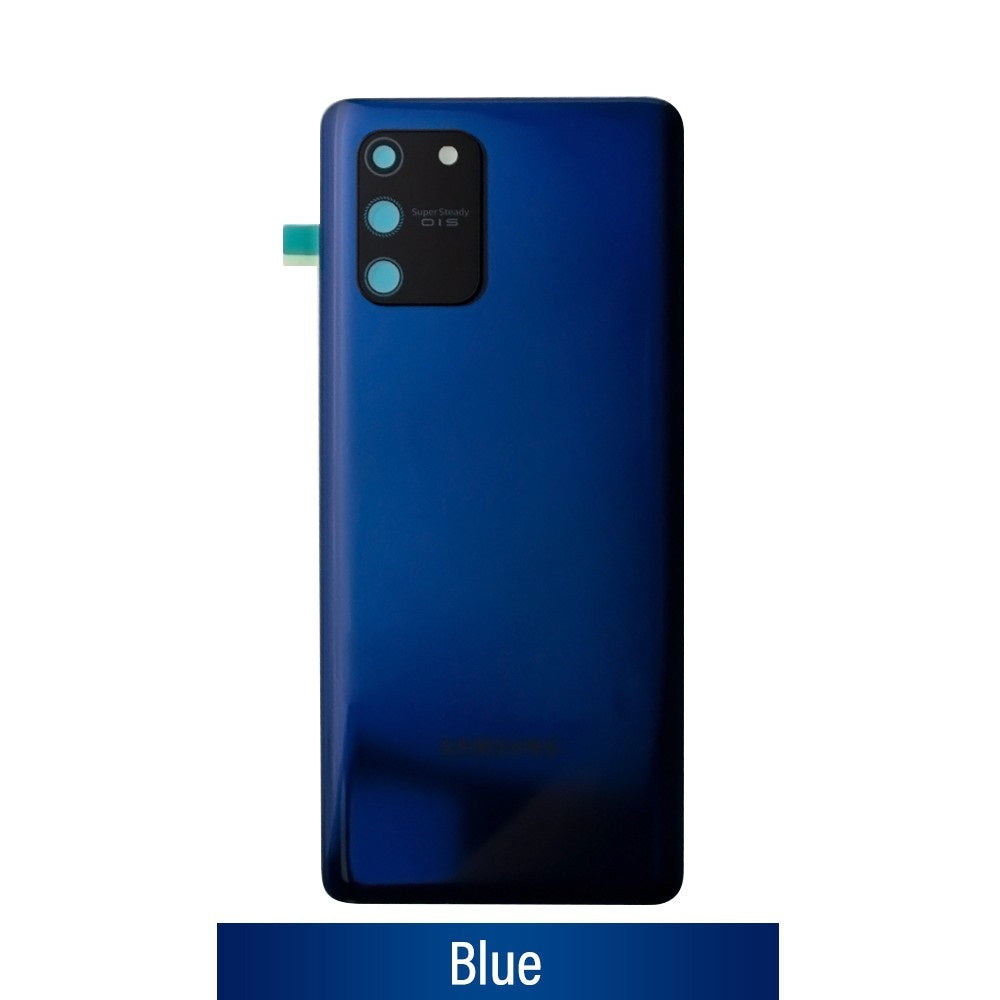 Red Rear Cover Glass For Samsung Galaxy S10 Lite G770F-Blue Red Rear Cover Glass For Samsung Galaxy S10 Lite G770F-Blue